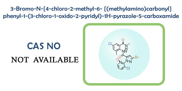 3-Bromo-N-[4-chloro-2-methyl-6--[(methylamino)carbonyl]phenyl-1-(3-chloro-1-oxido-2-pyridyl)-1H-pyrazole-5-carboxamide
